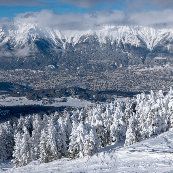 Innsbruck Winterpanorama